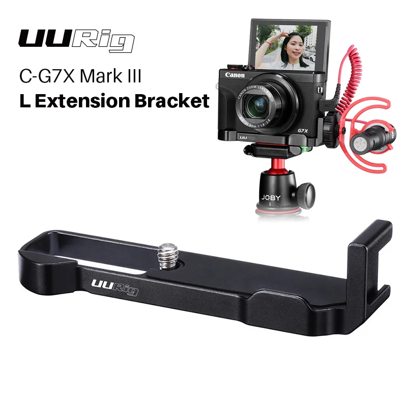 _ Mark III Canon G7X микрофон L Удлинительный кронштейн быстросъемная удлинительная