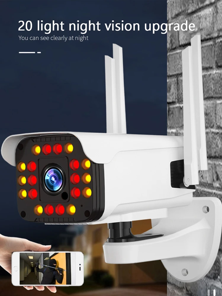 

IP-камера EC128, 1080P, водонепроницаемая, HD, Wi-Fi, с ИК-подсветкой
