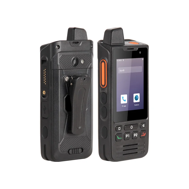 F60 4G Zello PTT Walkie Talkie Phone IP68 Android 9.0 5300mAh Battery With Touch Screen FM Radio GPS SOS Wifi 1GB RAM 8GB ROM | Мобильные