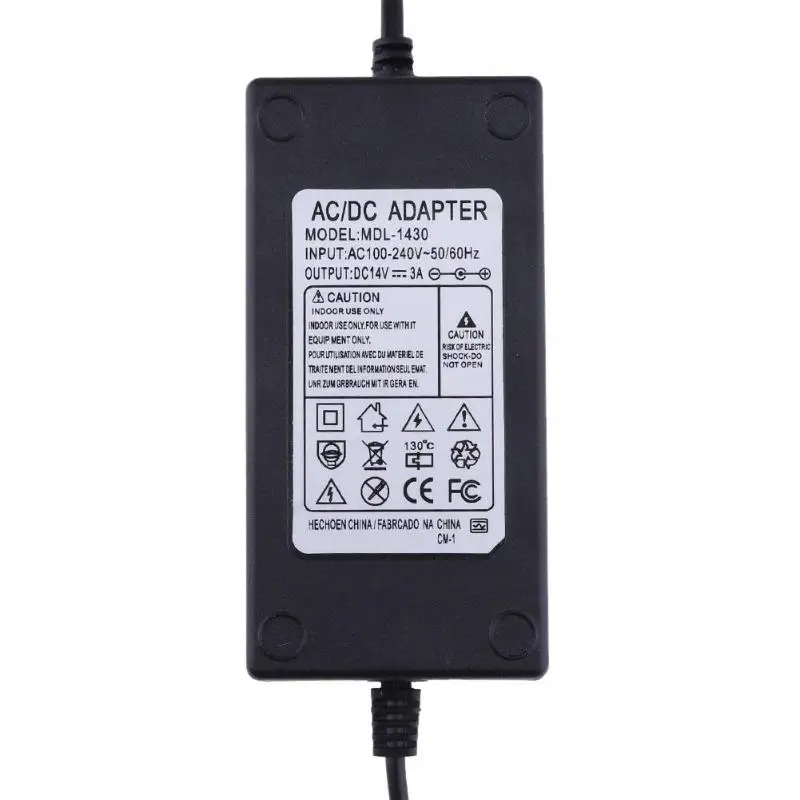 Адаптер питания 14 В 3 А переменный и постоянный ток преобразователь 6 0*4 4 мм защита