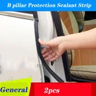 2 шт., уплотнительная лента для дверей автомобиля Volkswagen VW Polo Passat B5 B6 CC Golf 4 5 6 7 Touran T5 Tiguan Bora