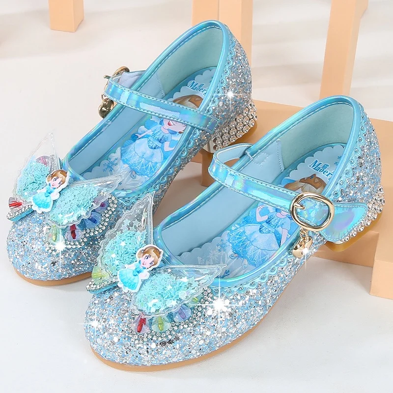 

Spring and Autumn New Girls' Shoes Bow Shoes Children's Show Sequin Shoes Fashionable Beautiful Comfortable Kids Shoes GS12