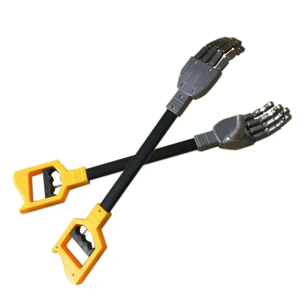55CM Robot Telescopic Claw Hand Grabber Stick Kid Boy Toys Wrist Strengthen DIY Grab Plastic Baby Action Toy Parts | Игрушки и хобби