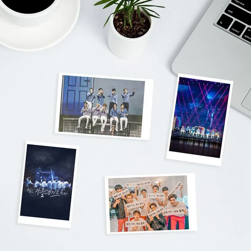 10 шт./компл. Kpop EXO набор карт памяти на 8 ю годовщину LOMO 3 дюйма Lomo Card Photocard для