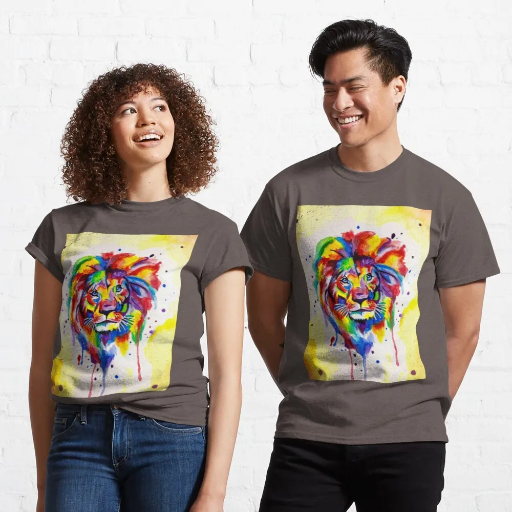 

Женская Классическая футболка цвета гривы