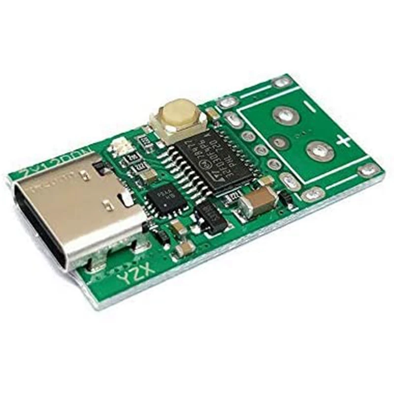 

Type-C USB-C PD2.0 3.0 to DC USB Decoy Fast Charge Trigger Poll Detector 100W MA