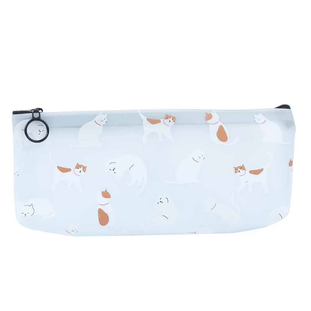 1 шт. модный силиконовый пенал для карандашей сумка кошек подарок детей и