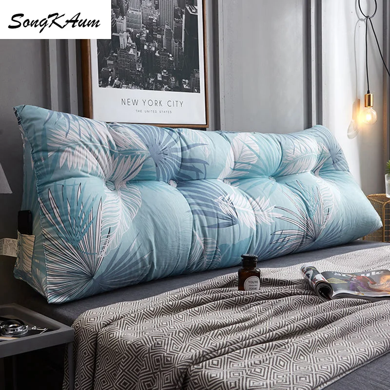 Моющаяся длинная прикроватная Подушка SongKAum с наполнением подушка в корейском