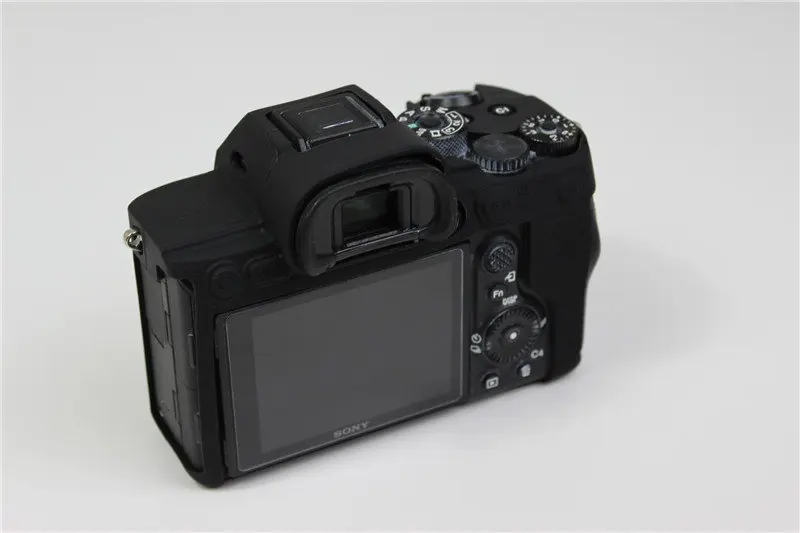 Силиконовая кожа брони чехол для камеры Защитная крышка для sony Alpha A7 II A7R II A7S II A7 III A7R III IV A7M2 A7M3 A7RM3 A7RM4