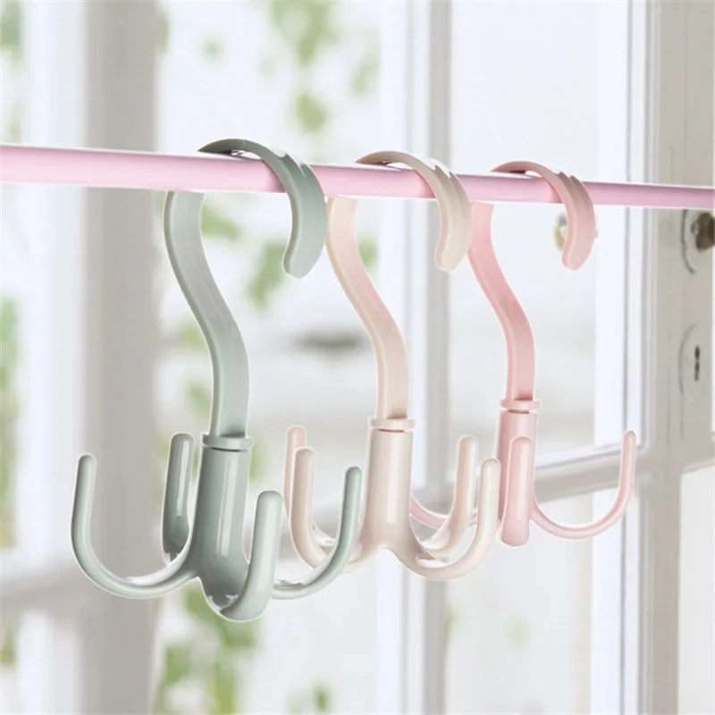 Вешалка для одежды и шарфа вешалка сумок переносная домашнего хранения полка