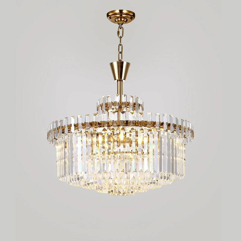 Новый осветительный элемент большая люстра Хрустальные люстры светодиодные AC110V