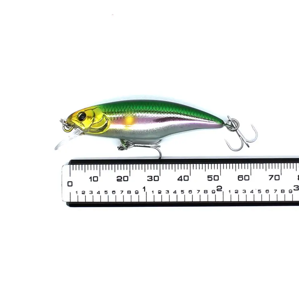 AOCLU wobblers Super Quality 8 Colors 52mm 4.0g Small Minnow Hard Bait Shad Crankbait Fishing lure Bass Fresh Salt water tackle | Спорт и