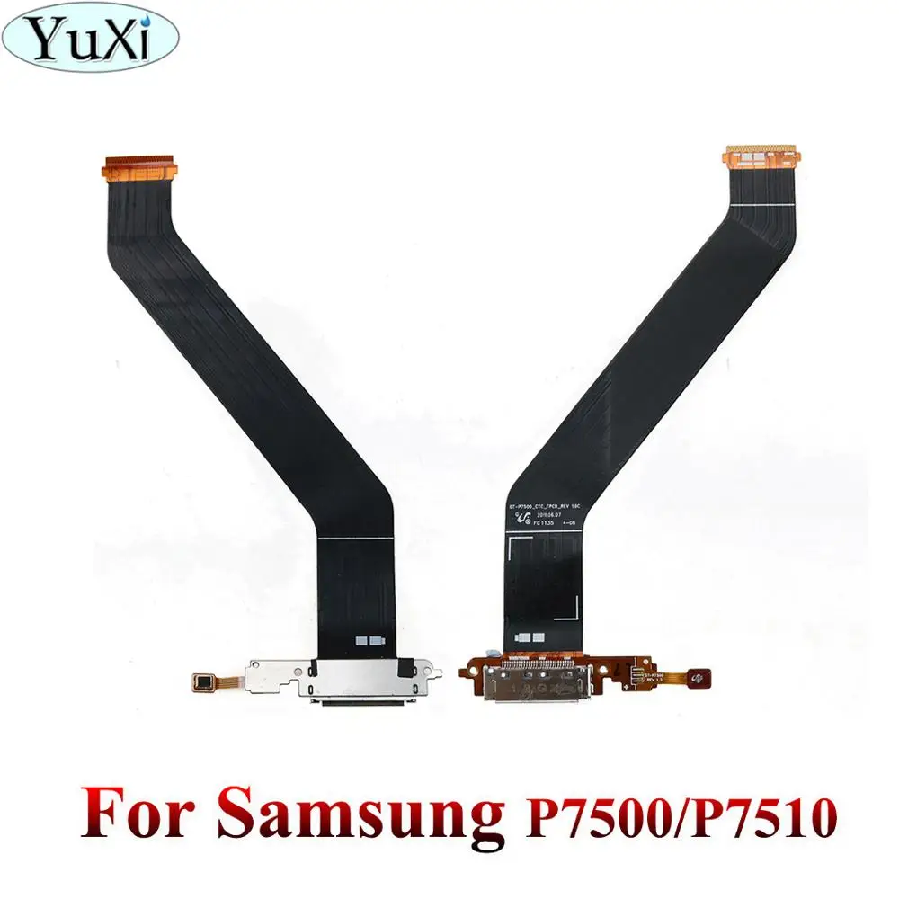 YuXi для Samsung Galaxy Tab 2 3 P5100 P5110 P5210 P5200 P7500 P7510 порт зарядки разъем гибкий кабель +