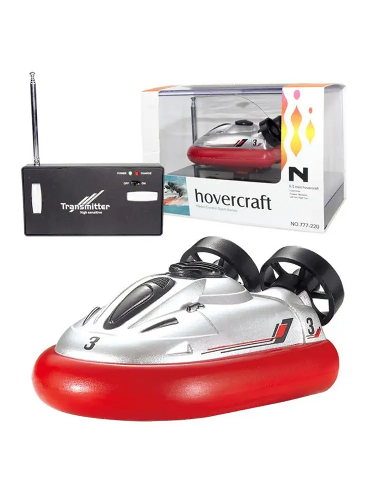 Мини радиоуправляемая модель ховеркрафт с дистанционным управлением лодка