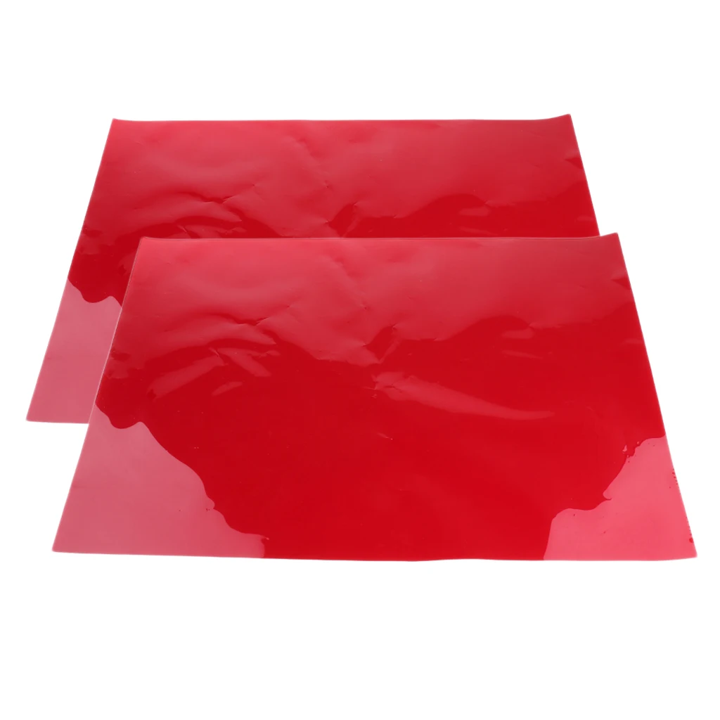 2x цветной корректирующий гель фильтр прозрачная цветная пленка пластиковые