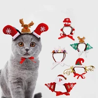 dog hair bows christmas dog accessories christmas decoration pet products for dogs hair bows decoration