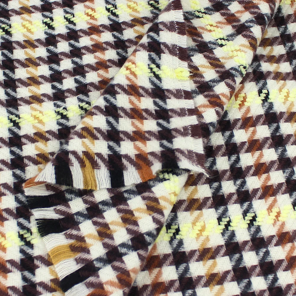 Женские зимние шарфы и палантины в клетку с кисточками мягкие теплые длинные