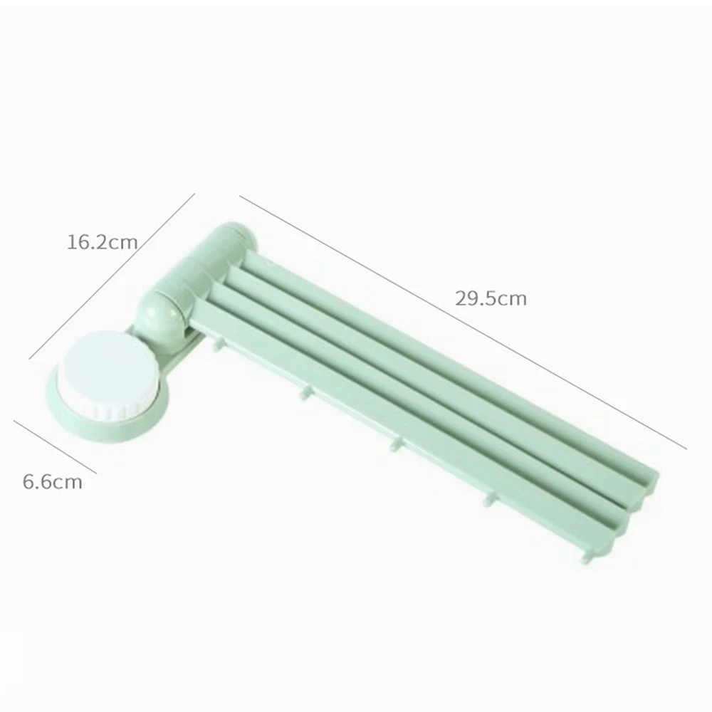 

Creative New Suction Cup Type Rotating Towel Rack Kitchen Bathroom Cloth Hanger ABS Suitable For Home Bathroom Storage