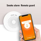Датчик утечки горючего газа Tuya ZigBee, сигнализация для дома, работает с приложением Tuya Smart Life