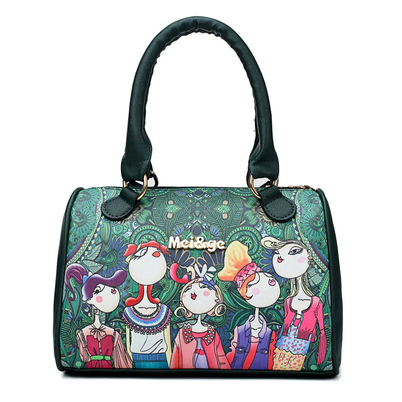 Новая женская сумка из искусственной кожи 6 шт. в комплекте композитная