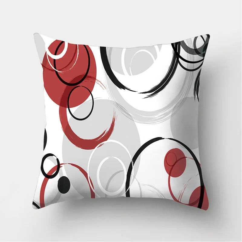 Ярким геометрическим узором Декоративная Подушка Наволочка Чехол для подушки из