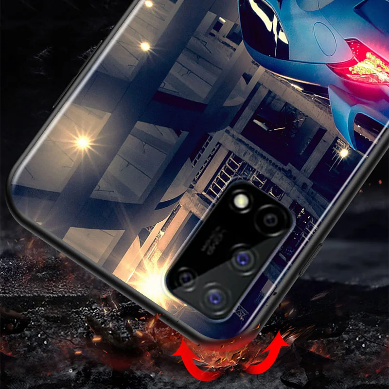 

Luxury Sports Car For Honor V30 30S 30i 30 View 20 V20 20E 20i 20S Lite Pro Plus 5G Phone Case