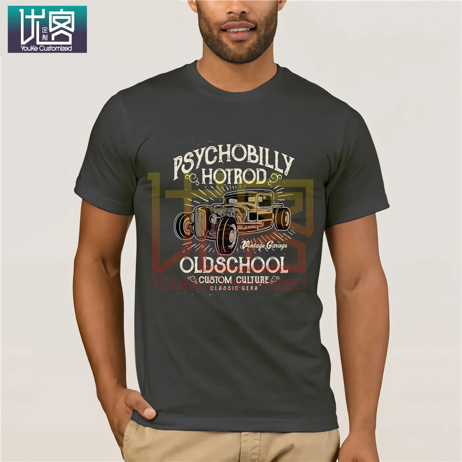 Новинка 2020 популярная известная марка высокого качества Psychobilly Hot Rod Старая школа