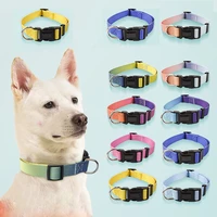 adjustable soft dog collar leash set pet safety belt adjustable harness for small medium puppy walking training rope leads