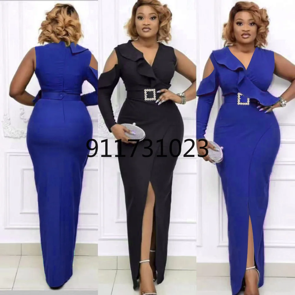 2021 African Dresses For Women Party Dashiki Clothing Trumpet Mermaid Long Maxi Dress Robe Africaine Femme Clothes Africa | Тематическая