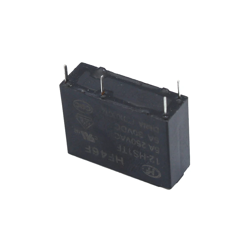 10 шт. 5A 4Pin HF46F-5-HS1 HF46F-12-HS1 HF46F-24-HS1 Мощность защиты от замыкания на землю нормально открытый 5 в возрасте от 12 до 24 В постоянного тока 5A 250VAC