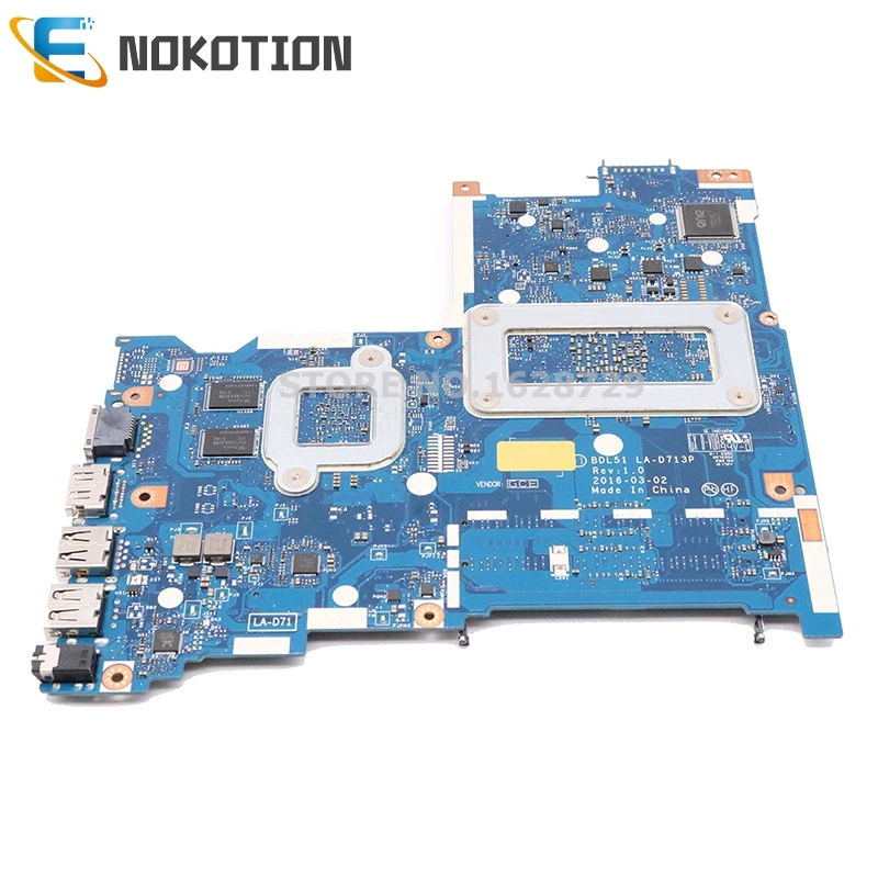 Материнская плата NOKOTION BDL51 для ноутбука HP 15-BA 854959-601 854959-001 854960-001 A10-9600P - купить по
