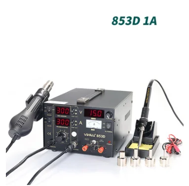 Ремонтная паяльная станция 2 в 1 строительный фен фотоэлектрический паяльник 110