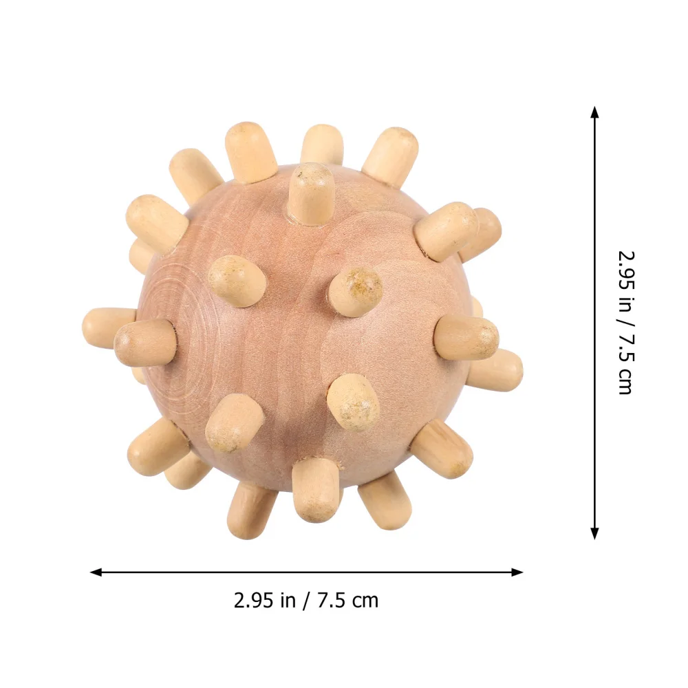 

Wooden Trigger Point Therapy Deep Tissue Massager Roller