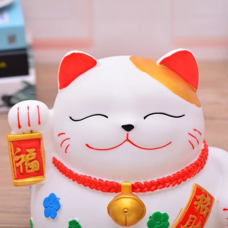 Lucky Cat Piggy Bank Drop-proof Coin Change Child Shop Opening Gift Creative Decoration Storage Box | Дом и сад