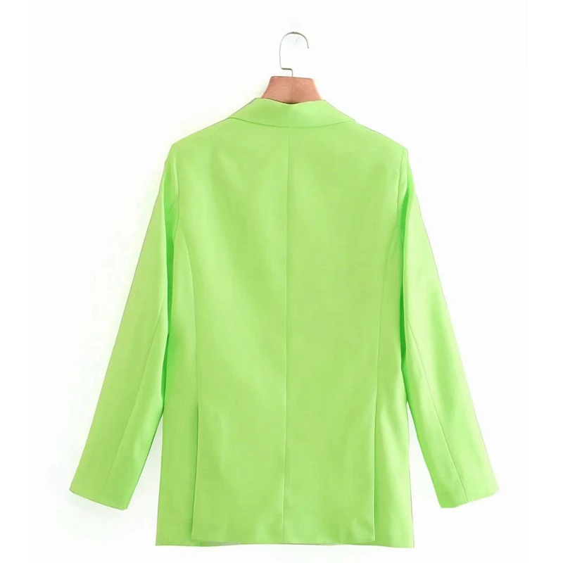 

KBAT 2021 Fashion autumn Women Vintage Solid Blazer Female Long Sleeve Elegant Jacket Ladies Blazer Formal Suits