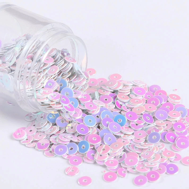 

4mm Golden Sequin glitter sewing sequins paillette sequin trim for Nail Art Wedding decor sparkles with sequins for girl clothes