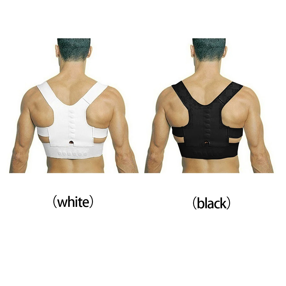 

Adjustable Prevent Slouching Magnetic Shoulder Support Posture Braces Health Care Lumbar Adult Clavicle Posture Correction Belt