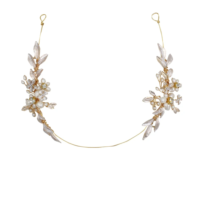 Свадебные аксессуары для волос с пресноводным жемчугом и кристаллами | Украшения