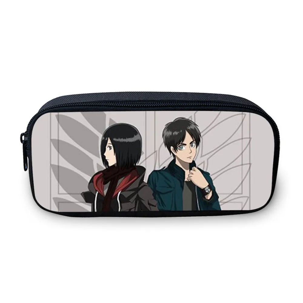 Кошелек VEEVANV новая ручка для девочек Attack on Titan держатель 3D мультяшный пенал