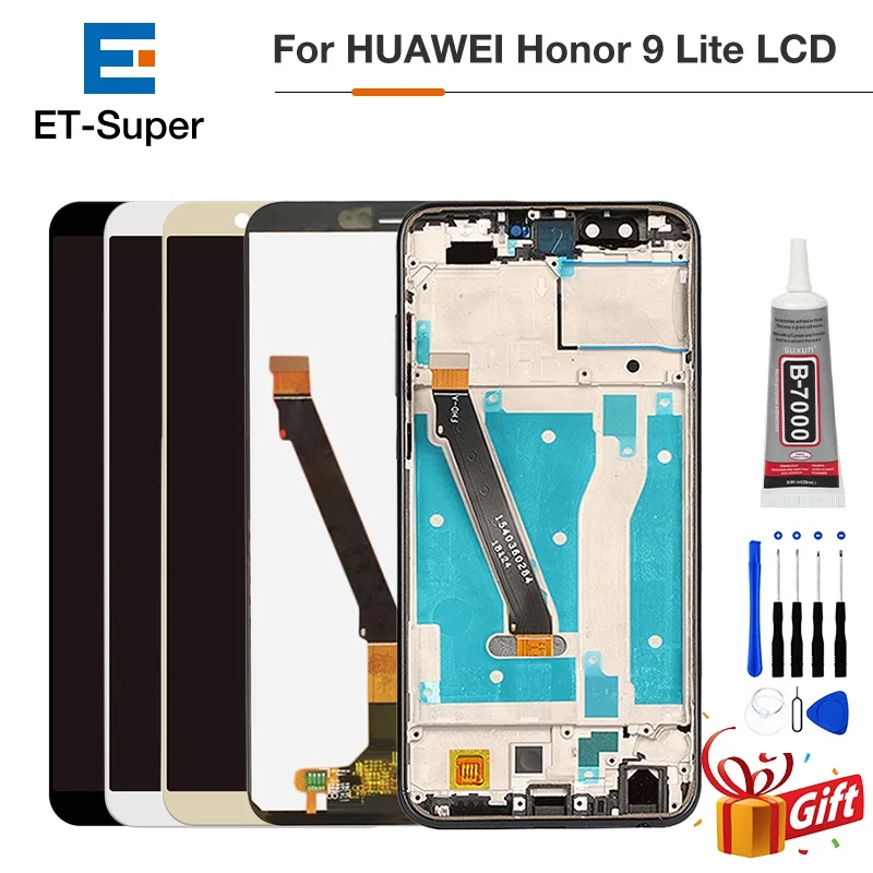 Оригинальный ЖК дисплей для Huawei Honor 9 lite сенсорный экран Youth Edtion дигитайзер в сборе