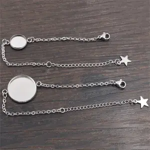 2 шт.лот, 12 мм, 14 мм, 16 мм, 18 мм, 20 мм, новинка, нержавеющая сталь, 316, Высококачественный Браслет, базовый браслет, фурнитура, поднос, настройка, Камея