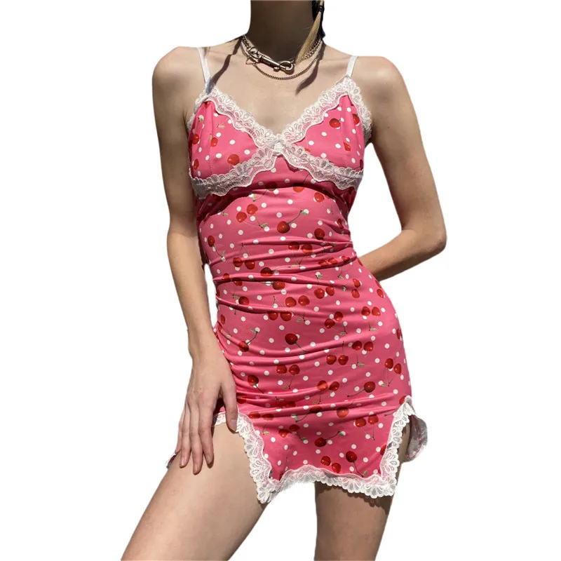 Женское пикантное короткое платье на бретельках модное облегающее мини-платье с