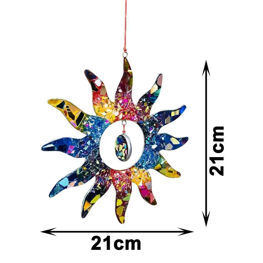 

1Pcs Acrylic Ornaments Decorations Rainbow Sun Decoration Pendant Garden Home Living Room Decoration Arrangement
