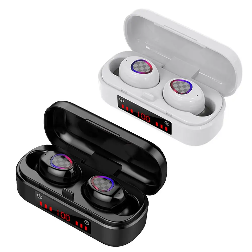 Новый V7 наушники-вкладыши TWS с наушников 5 0 Беспроводной Bluetooth гарнитура Мини