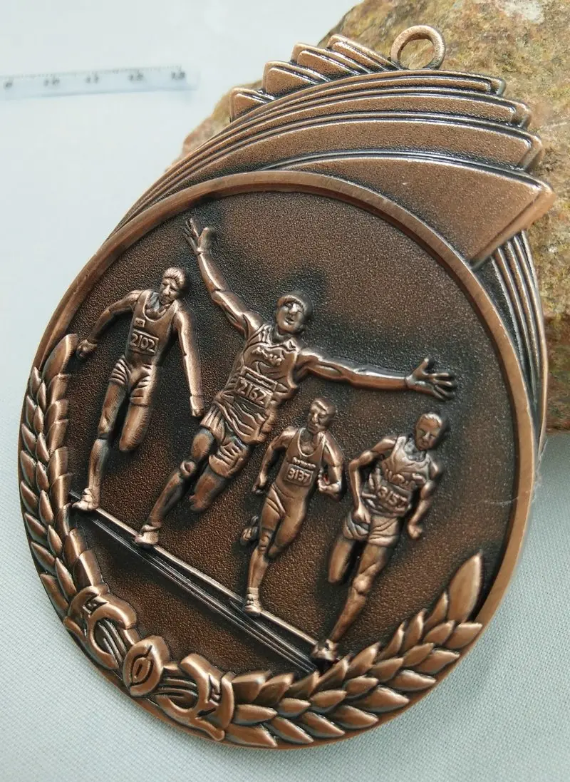 Школьная Спортивная золотая медаль для ухода за детьми и занятий бегом в школе