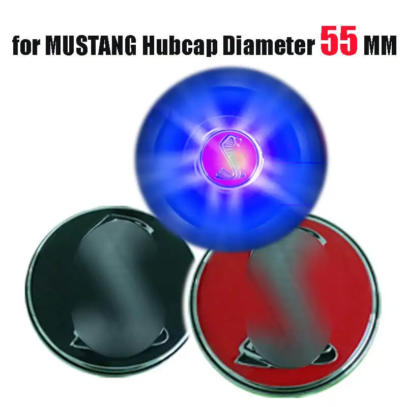 Водонепроницаемая Синяя светодиодная крышка для колес с подсветкой | Автомобили