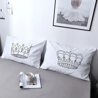 love mr mrs couples pillow cover polyester sweet lovers pillowcases home decor wedding decoration pillow cover