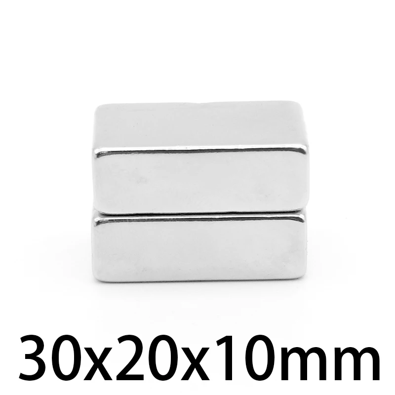 

Магниты Неодимовые, 30x20x10 мм, 1/2/5/10 шт.
