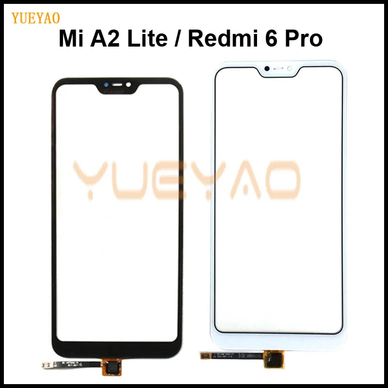 Панель сенсорного экрана для Xiaomi Mi A2 Lite сенсорное стекло Redmi 6 Pro дигитайзер
