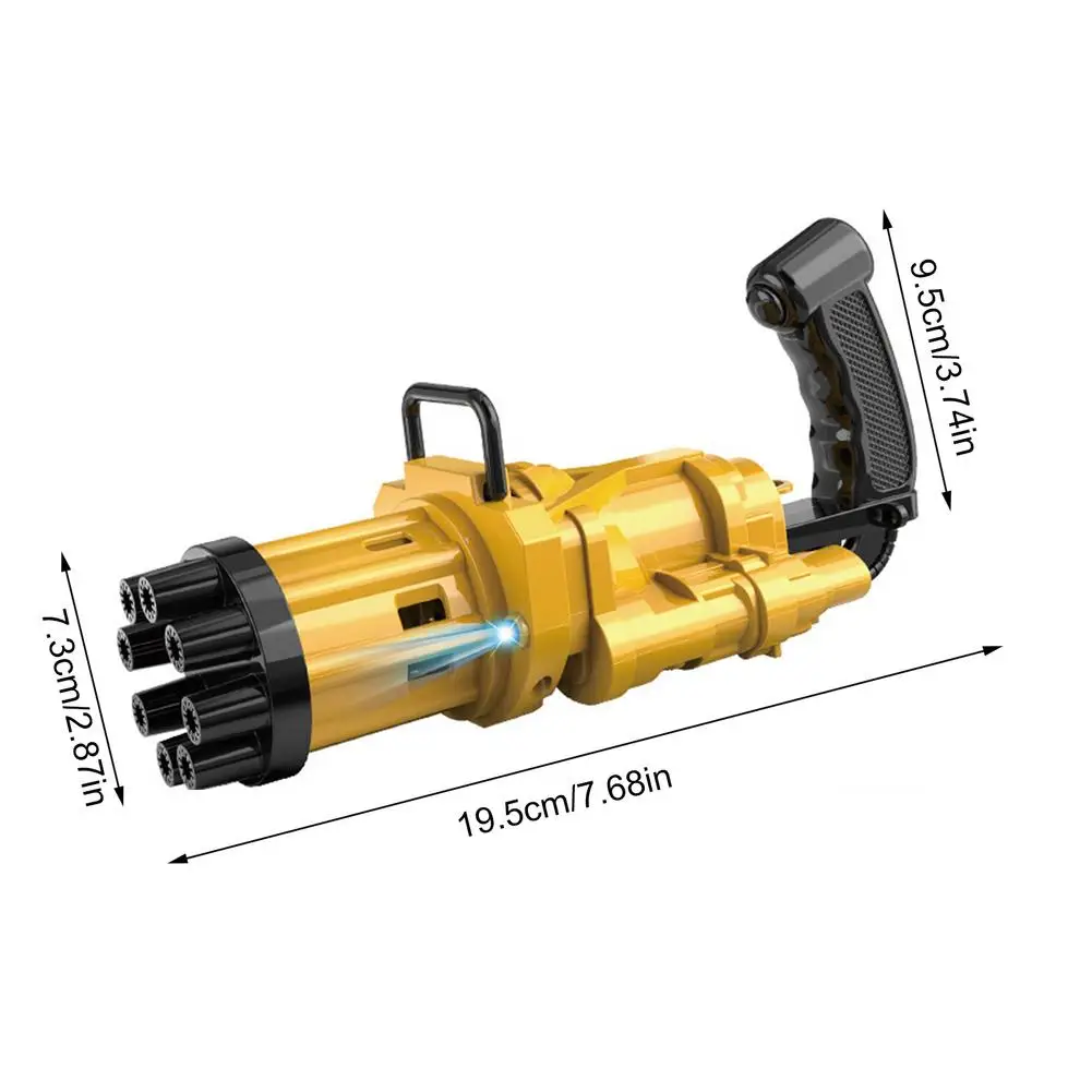 

Kids Bubble Machine With Lights Automatic Bubble Blower Electric Bubble Maker Summer Soap Water Bubble Gun Toy Kids Gift